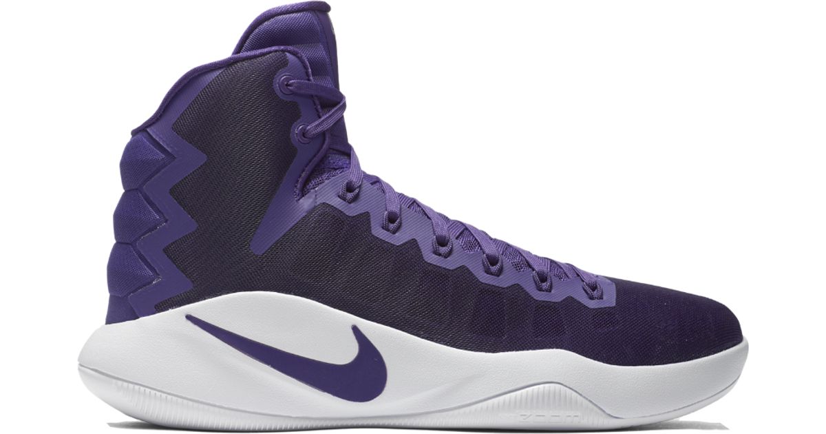 mens purple nike basketball shoes